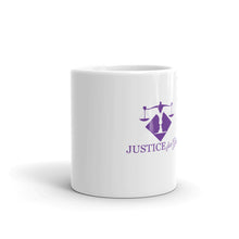 Load image into Gallery viewer, Justice For Girls White Glossy Mug