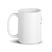 Load image into Gallery viewer, Justice For Girls White Glossy Mug